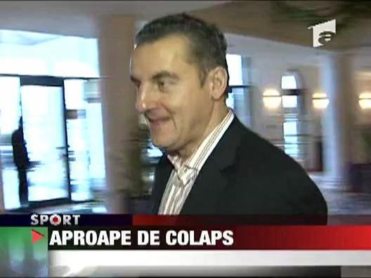 Rapid, aproape de colaps