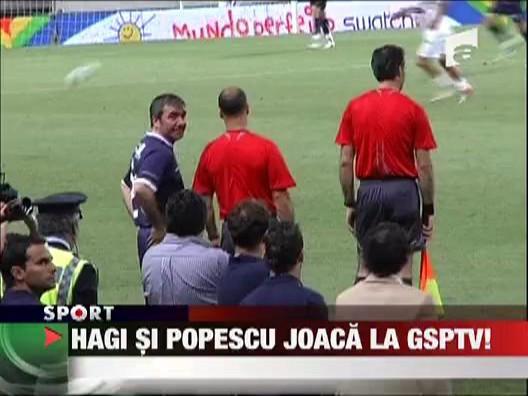 Hagi si Popescu se apuca din nou de fotbal