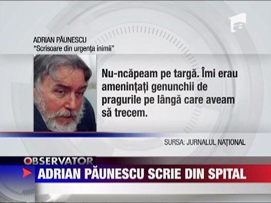 UPDATE! Inima lui Adrian Paunescu a repornit, dar starea ramane critica. Medicii incearca sa-l salveze