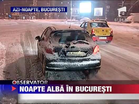 Iarna face ravagii in Romania! Zeci de masini au ramas blocate in nameti