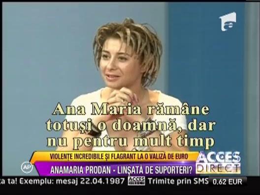 Anamaria Prodan, molestata in plina strada de suporterii Universitatii Cluj!