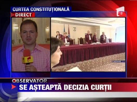 UPDATE! CCR: Suspendarea lui Traian Basescu, constitutionala. Crin Antonescu, presedinte interimar