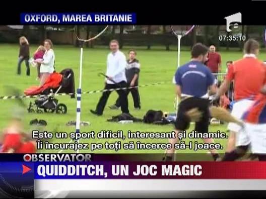 Pe matura, inainte! Quidditch, sportul preferat al lui Harry Potter, cucereste tot mai multi adepti!