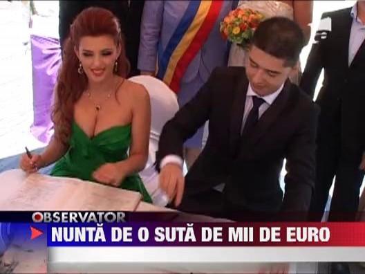Diana Bisinicu s-a maritat! Uite ce rochie electrizanta a purtat!