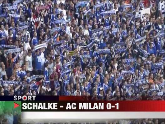 Ciprian Marica nu a prins echipa lui Schalke in amicalul de lux cu AC Milan