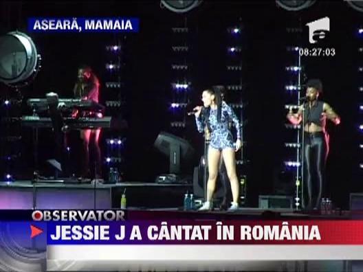 Jessie J a intarziat o ora la concertul de la Mamaia