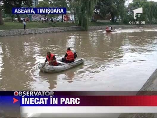 Tragedie: Un copil de 13 ani s-a inecat in centrul Timisoarei