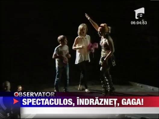 Lady Gaga, cel mai spectaculos si indraznet concert organizat in Romania