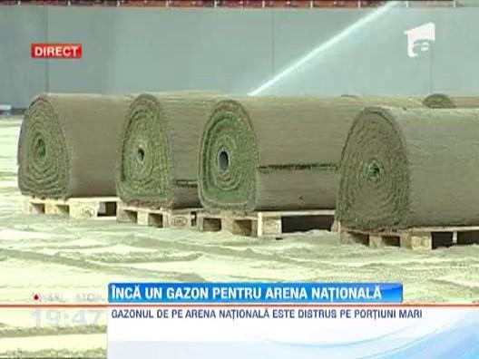 Gazonul de pe Arena Nationala va fi schimbat din nou >> Tricolorii il vor testa pe 11 septembrie, cu Andorra