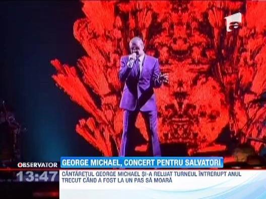 Emotionant! George Michael a sustinut un 