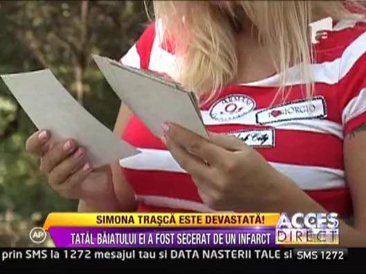 Tatal copilului Simonei Trasca a murit in urma unui infarct