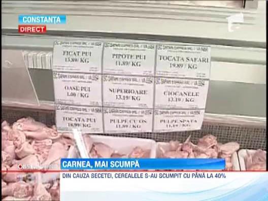 Carnea si ouale se scumpesc cu pana la 30%