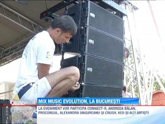 A doua editie a turneului Mix Music Evolution a ajuns in Bucuresti!