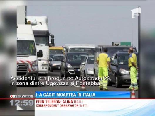 UPDATE! Un microbuz cu romani, implicat intr-un accident in Italia! Trei morti si sase raniti