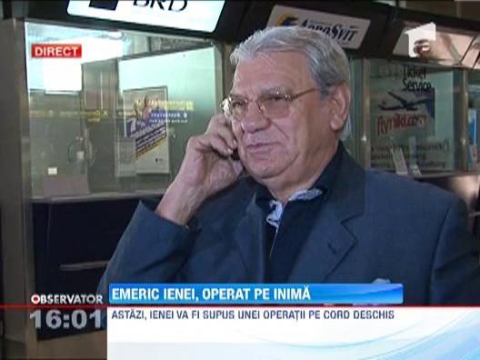 Emerich Jenei, internat intr-un spital din Cluj. Antrenorul va fi operat pe cord