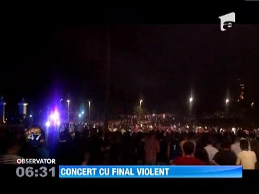 60 de persoane au fost ranite in timpul unui concert organizat la Madrid