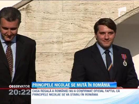 Printul Nicolae, nepotul Regelui Mihai, se muta in Romania