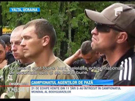 Cei mai buni bodyguarzi s-au intrecut la campionatul mondial din Ucraina