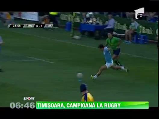 Timisoara este noua regina a rugby-ului romanesc!
