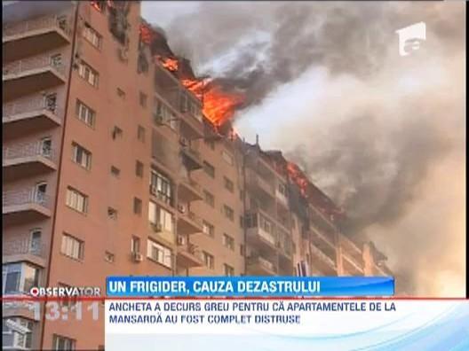 Rezultatul anchetei: Incendiul din complexul Confort City a fost cauzat de un scurtcircuit la un frigider