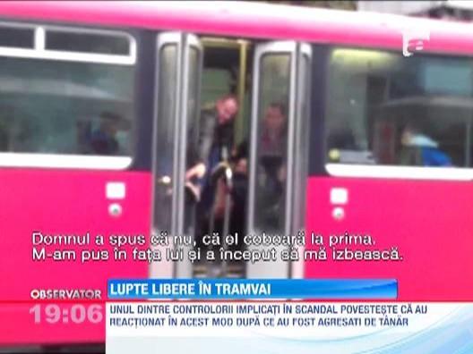 Iasi: Doi controlori au agresat un tanar prins fara bilet in tramvai