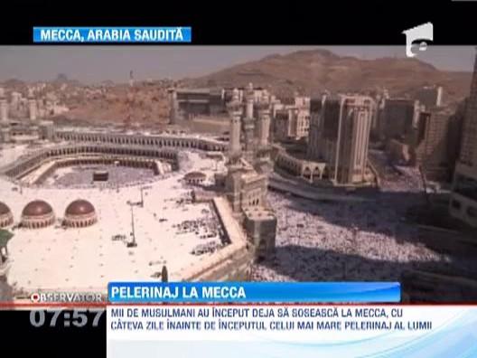 Musulmanii se pregatesc de marele pelerinaj de la Mecca