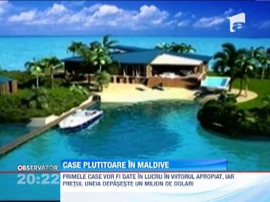 Paradisul Maldive, pe cale sa fie inghitit de ape. Casele plutitoare - propunerea de salvare a insulelor