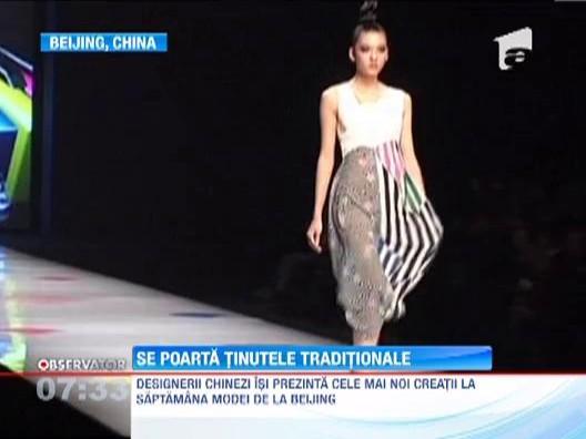 Saptamana Modei de la Beijing a debutat cu colectii spectaculoase, ispirate din cultura chineza