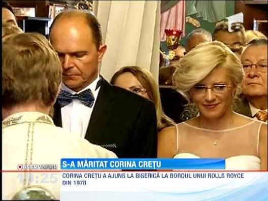 Europarlamentarul Corina Cretu s-a casatorit