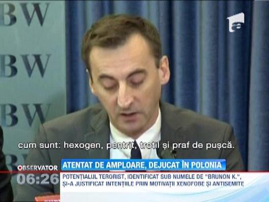 O tentativa de atac terorist dejucata in Polonia. Un individ planuia un atentat asemanator cu masacrul savarsit de Anders Breivik in Norvegia