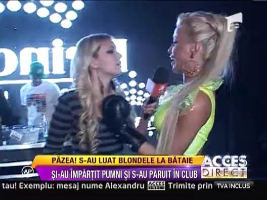 Simona Trasca si Loredana Chivu si-au impartit pumni in ring!