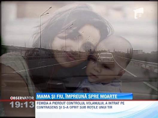 Oradea: O mama si bebelusul ei, morti intr-un grav accident de circulatie