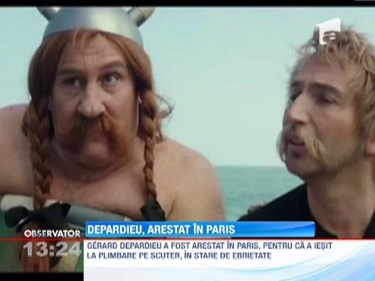 Gerard Depardieu, arestat pentru ca a condus in stare avansata de ebrietate