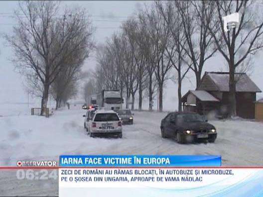 Iarna a lovit cu putere Europa! Doi oameni au murit inghetati in Serbia