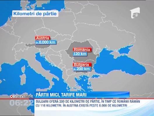 Tarifele pe cele mai solicitate partii din Romania rivalizeaza cu cele din Austria