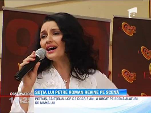 Silvia Chifiriuc, sotia lui Petre Roman, a lansat un nou album 
