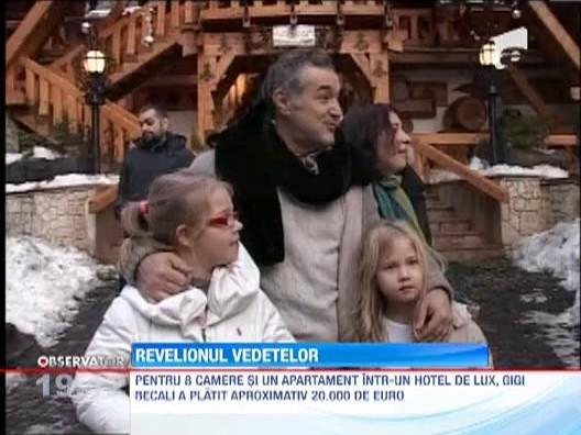 Gigi Becali va petrece un Revelion de 20.000 de euro
