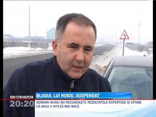 Serban Huidu si-a suspendat blogul personal