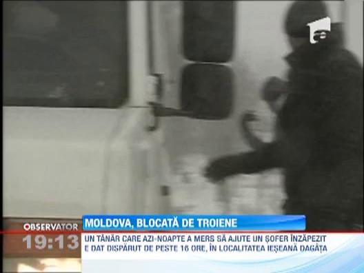 UPDATE! Moldova, afectata din nou de ninsoare si viscol! Mii de oameni din sase judete sunt izolati