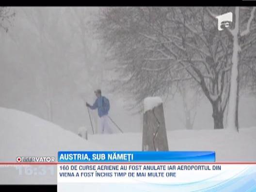 Austria se confurnta cu cele mai abundente ninsori din ultimii 10 ani