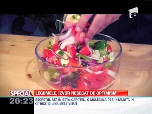Observator Special: Persoanele care consuma multe fructe si legume sunt mai optimiste