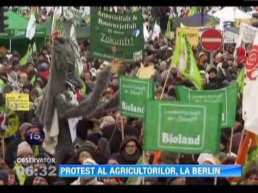 Germania: Zeci de mii de fermieri au cerut in strada o noua politica agricola