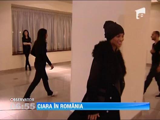 Ciara a sosit in Romania! Vrea sa viziteze Capitala si sa guste sarmalele romanesti