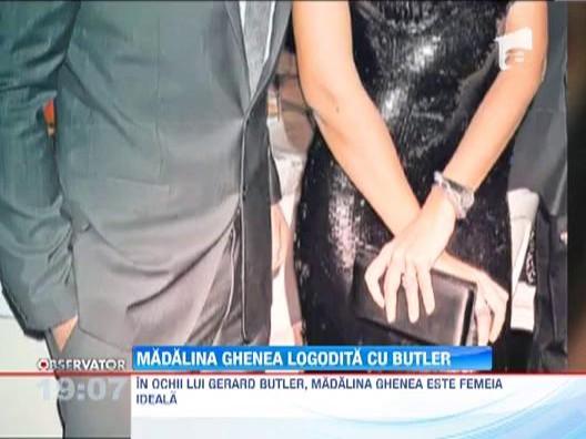 Madalina Ghenea a fost ceruta in casatorie de actorul Gerard Butler! Cum arata inelul de logodna