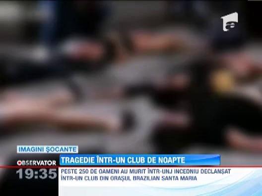UPDATE! Tragedie intr-un club de noapte din Brazilia! 232 morti si peste 100 de raniti din cauza unei fumigene