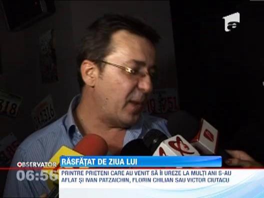 Ovidiu Lipan Tandarica a fost rasfatat de ziua lui, intr-un club din Bucuresti