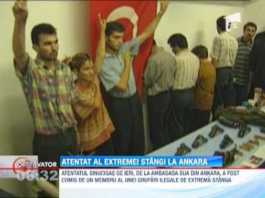 O grupare ilegala de extrema stanga ar fi provocat atentatul de la ambasada SUA din Ankara