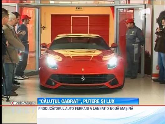 Pilotul Giancarlo Fisichella a lansat in Romania un nou model de Ferrari