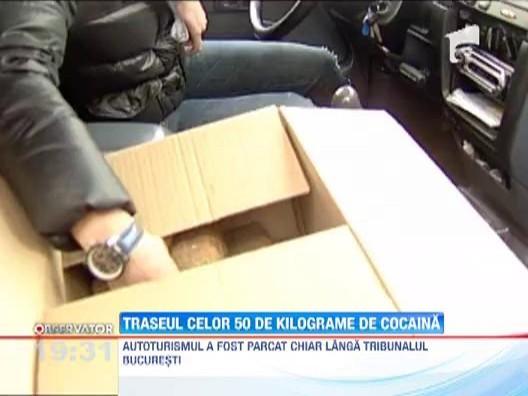 Traseul celor 50 de kilograme de cocaina capturate in Romania