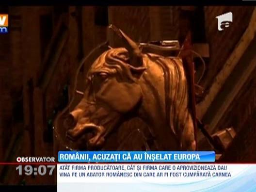 Comerciantii carnii de cal gasita in semipreparatele britanice ameninta ca va face plangere impotriva furnizorului roman